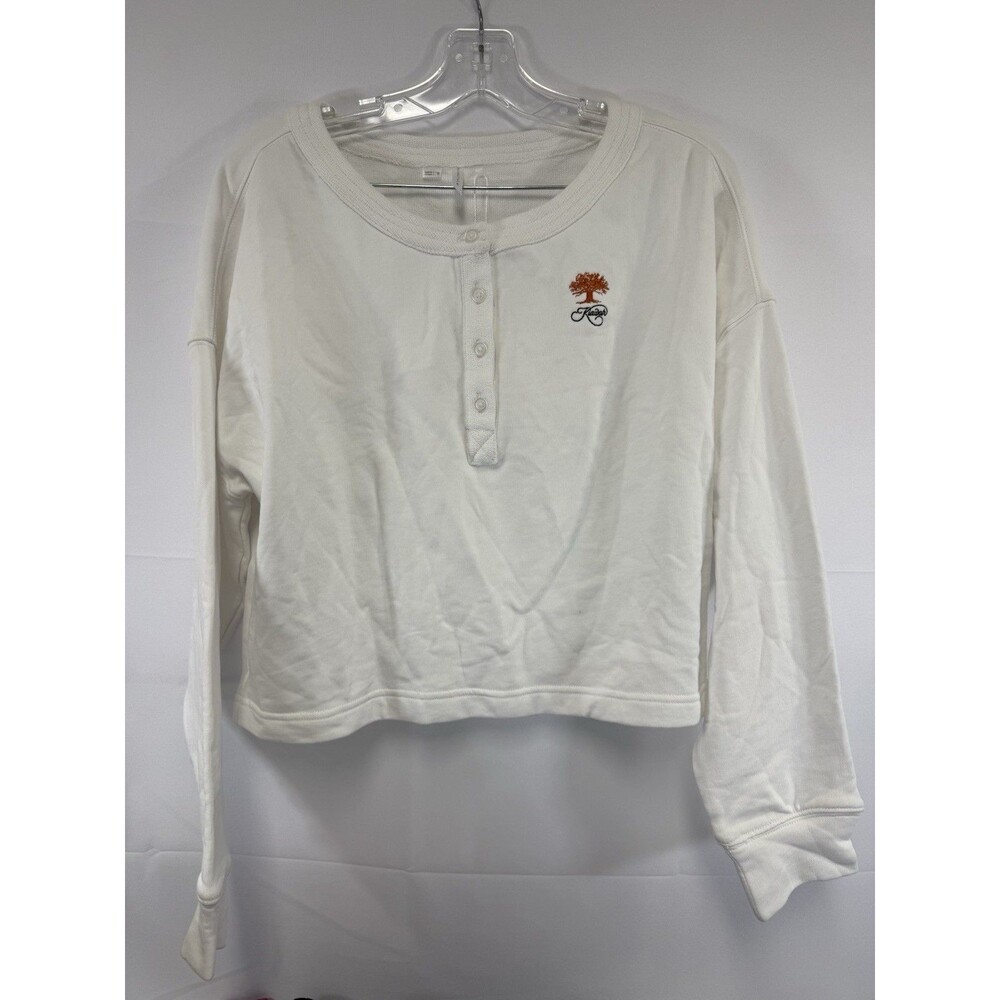 Travis Matthew Octavia Henley Size Small Women’s White NWT Gold shirt